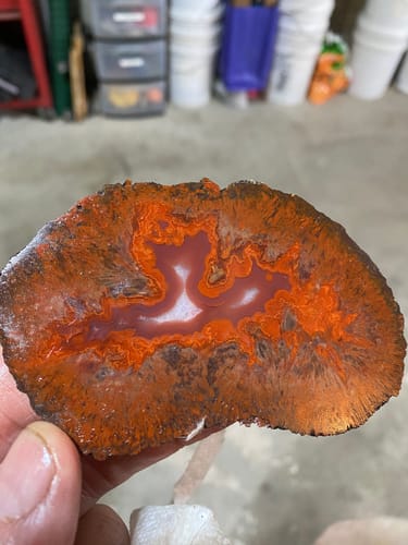 Customer photo review of LGX Professional Lapidary Saw Blades for Wet Cutting of Gemstone, Quartz, Agate, Geodes, Petrified Wood, Jasper and More