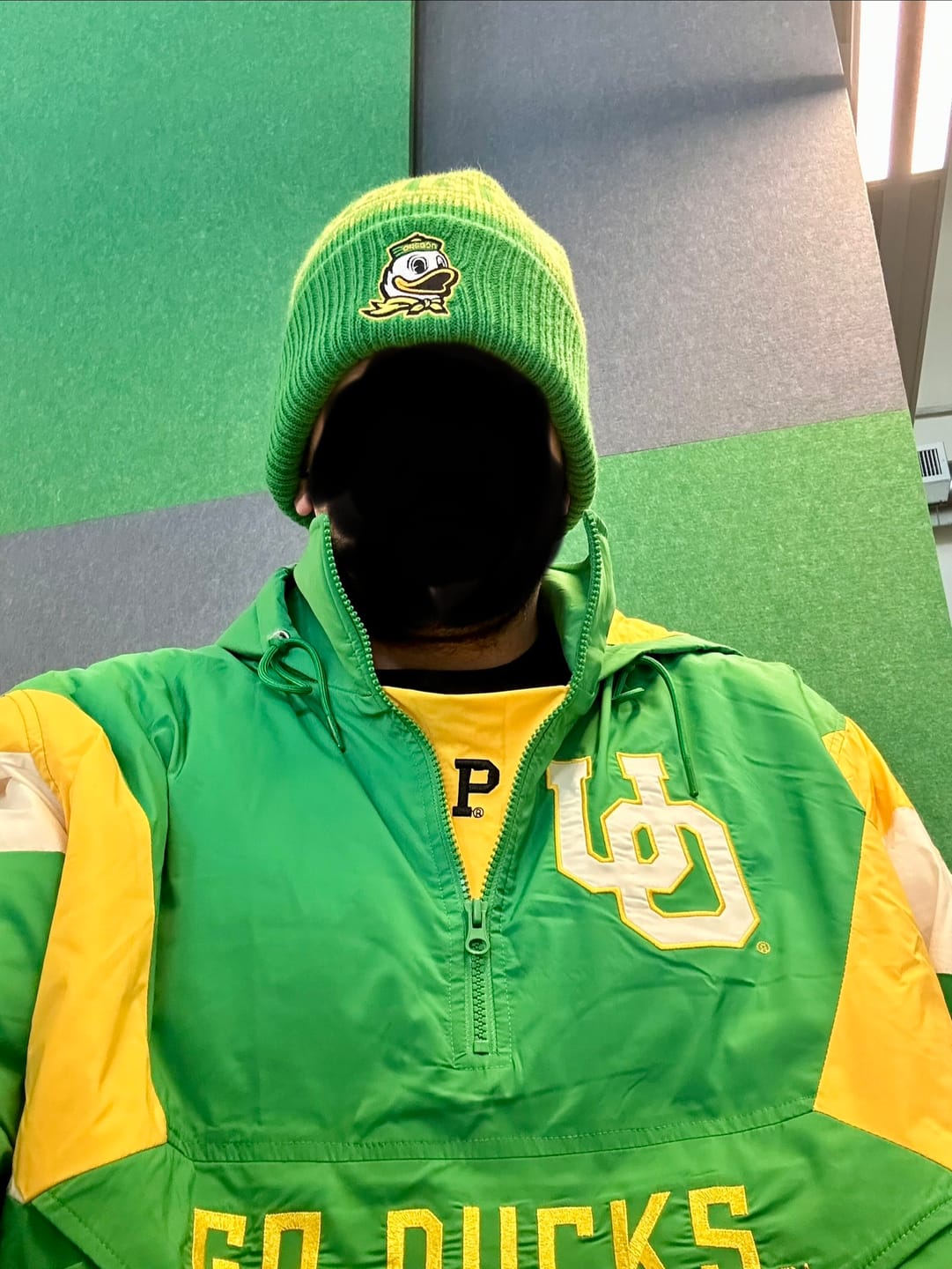 Customer photo review of Legacy Pullover Jacket - Ducks