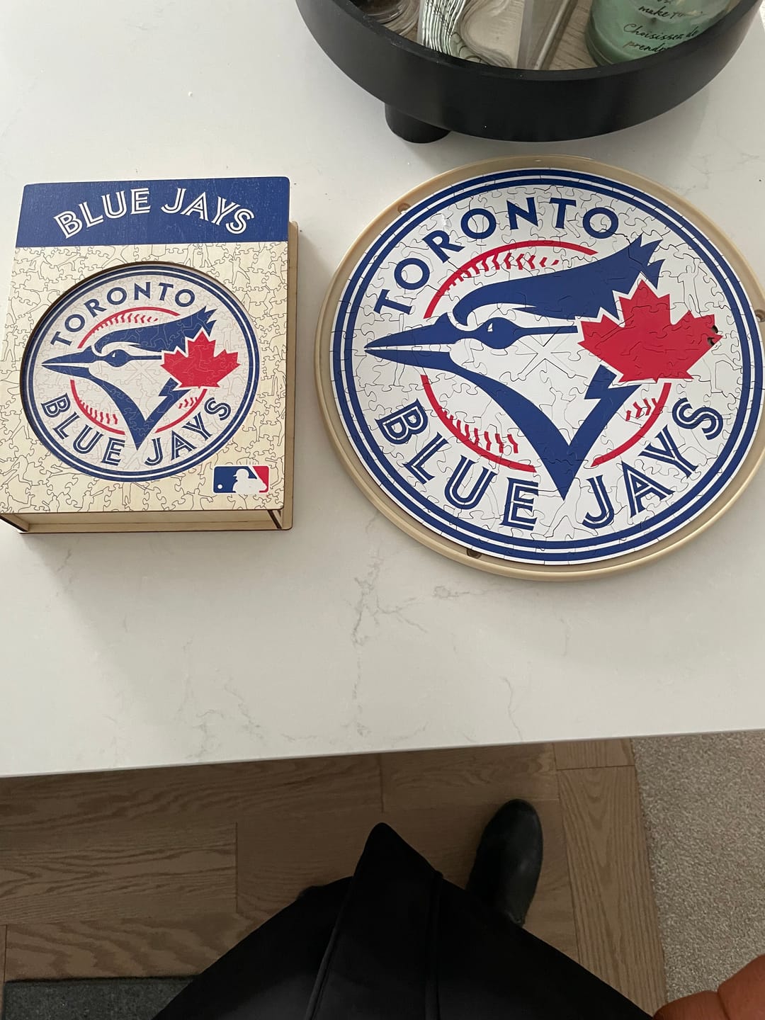 Customer photo review of Toronto Blue Jays™ - Wooden Puzzle