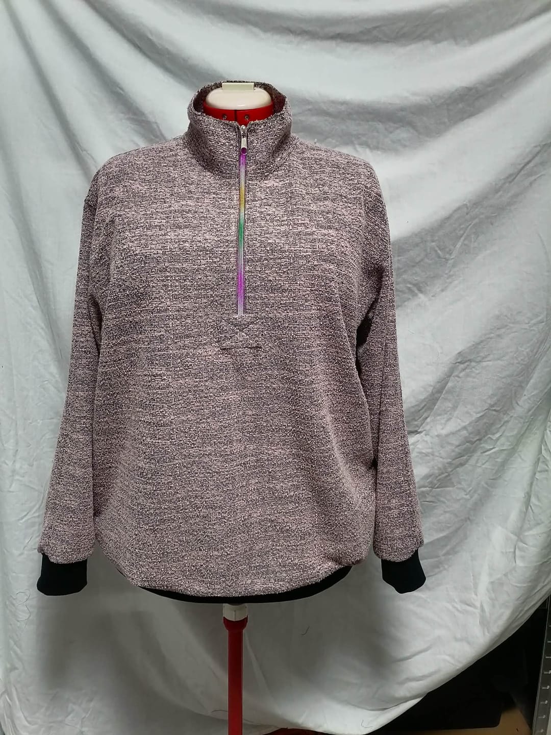 Customer photo review of Static Print Thick Knit Jersey Fabric