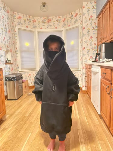 Customer photo review of HJK Exclusive Double Panel Hooded Jacket