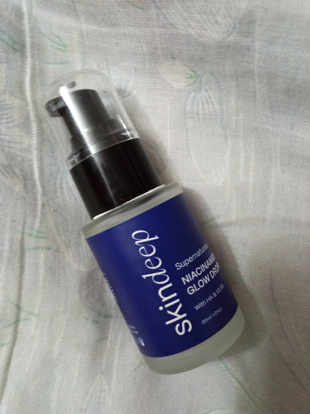 Customer photo review of NIACINAMIDE GLOW DROPS - with HA & Vit B5