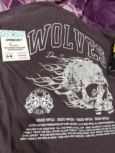 Customer photo review of UNTIL MORI "PREMIUM TEE"