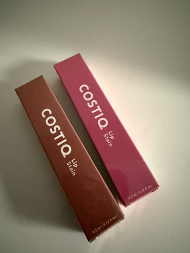 Customer photo review of COSTIQ® PEEL OFF LIP STAIN