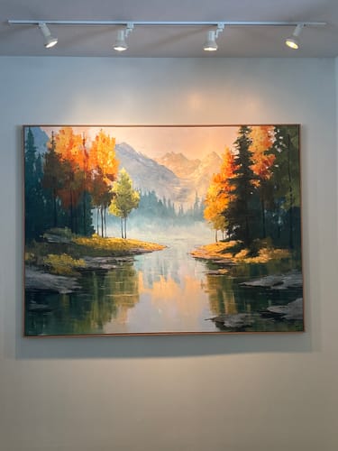 Customer review photo for Colorful Painting #CA289