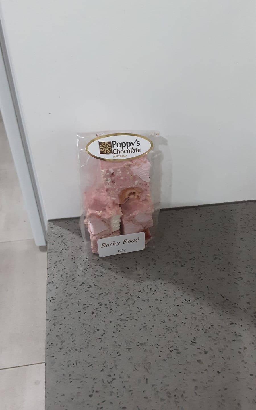 Customer photo review of LIMITED EDITION Pink Blossom Rocky Road 125g