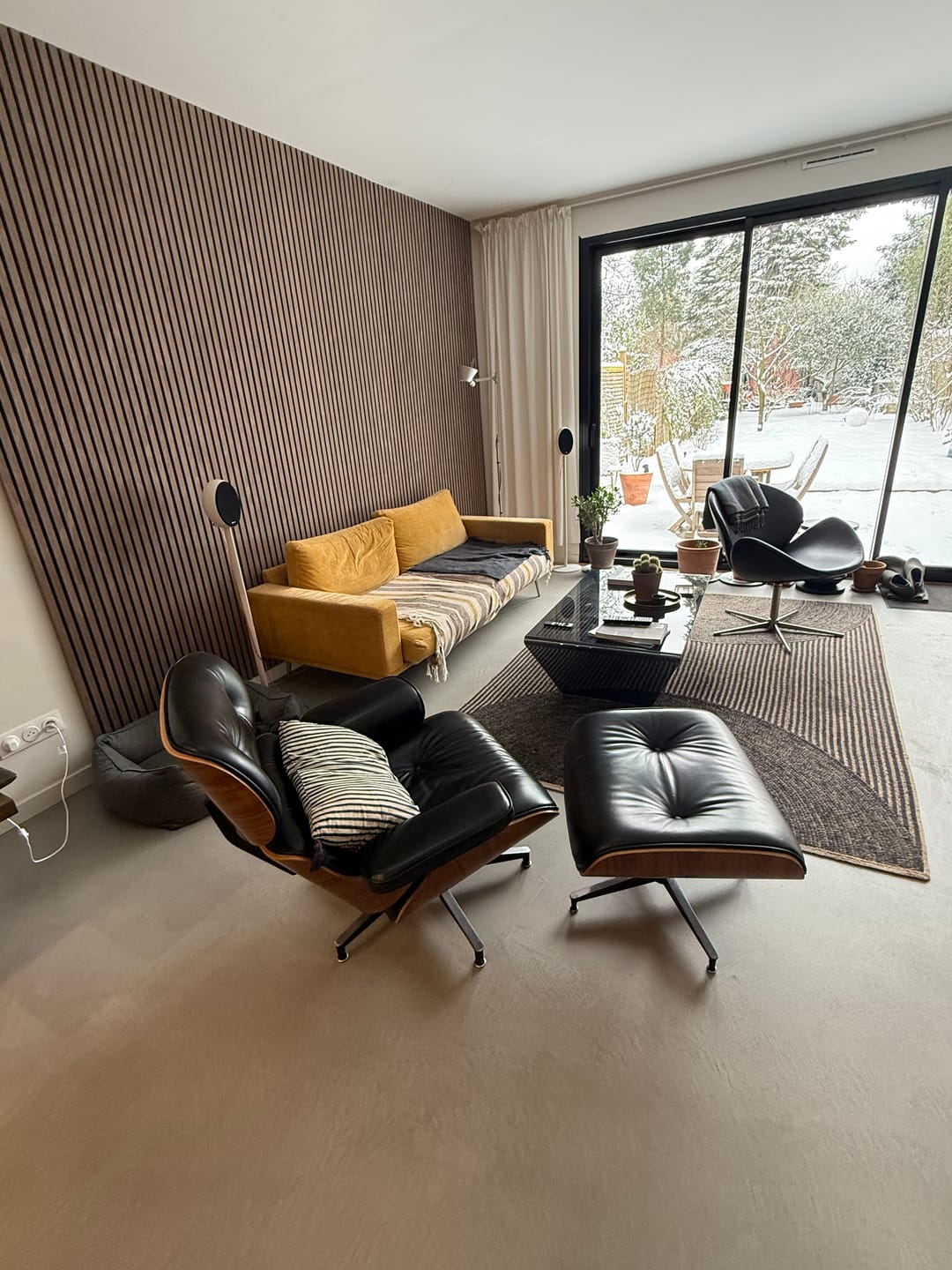 Customer photo review of Panneau acoustique en bois | Noyer | De première qualité