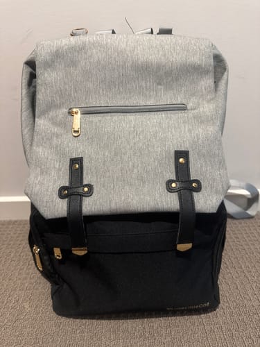 Customer photo review of LuxeLittleOne™ Luxury Baby Bag