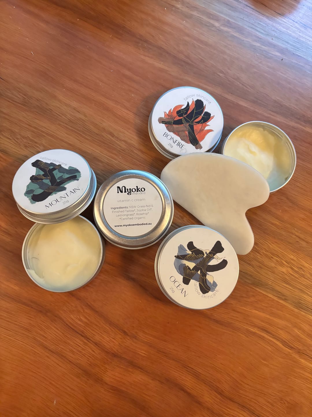 Customer photo review of Tallow Sample Pack