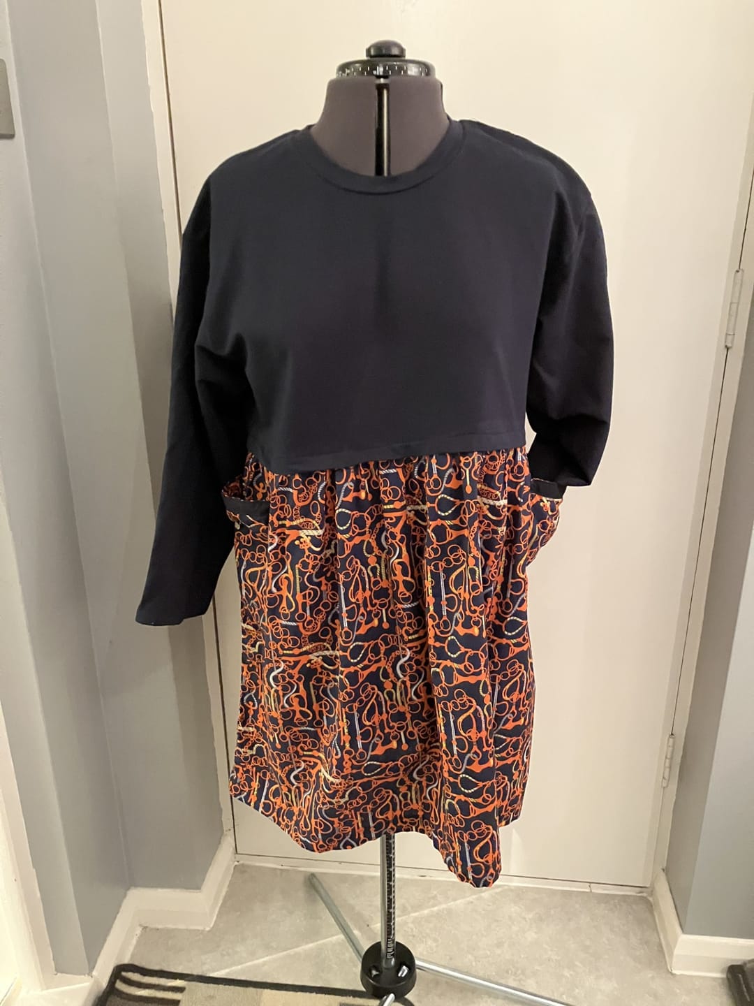 Customer photo review of Chains and Ropes Cotton Poplin Fabric