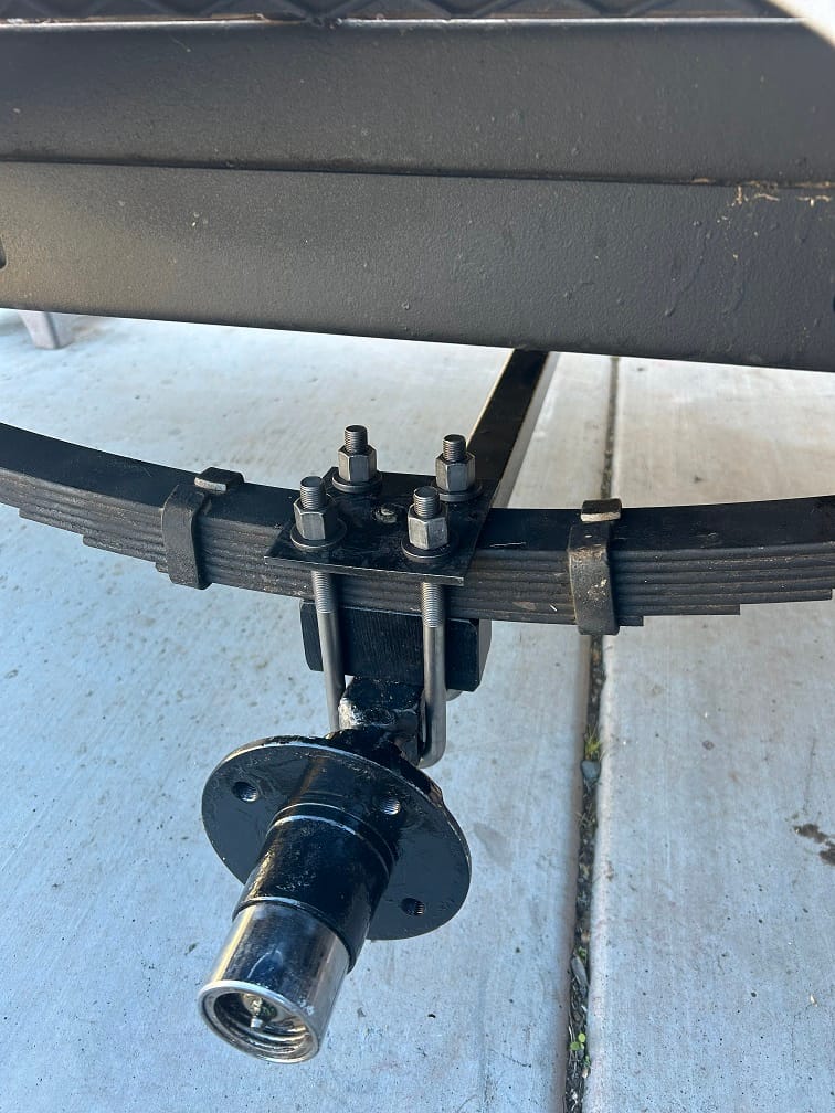 Customer photo review of 1/2 Inch Diameter U-Bolts - Square