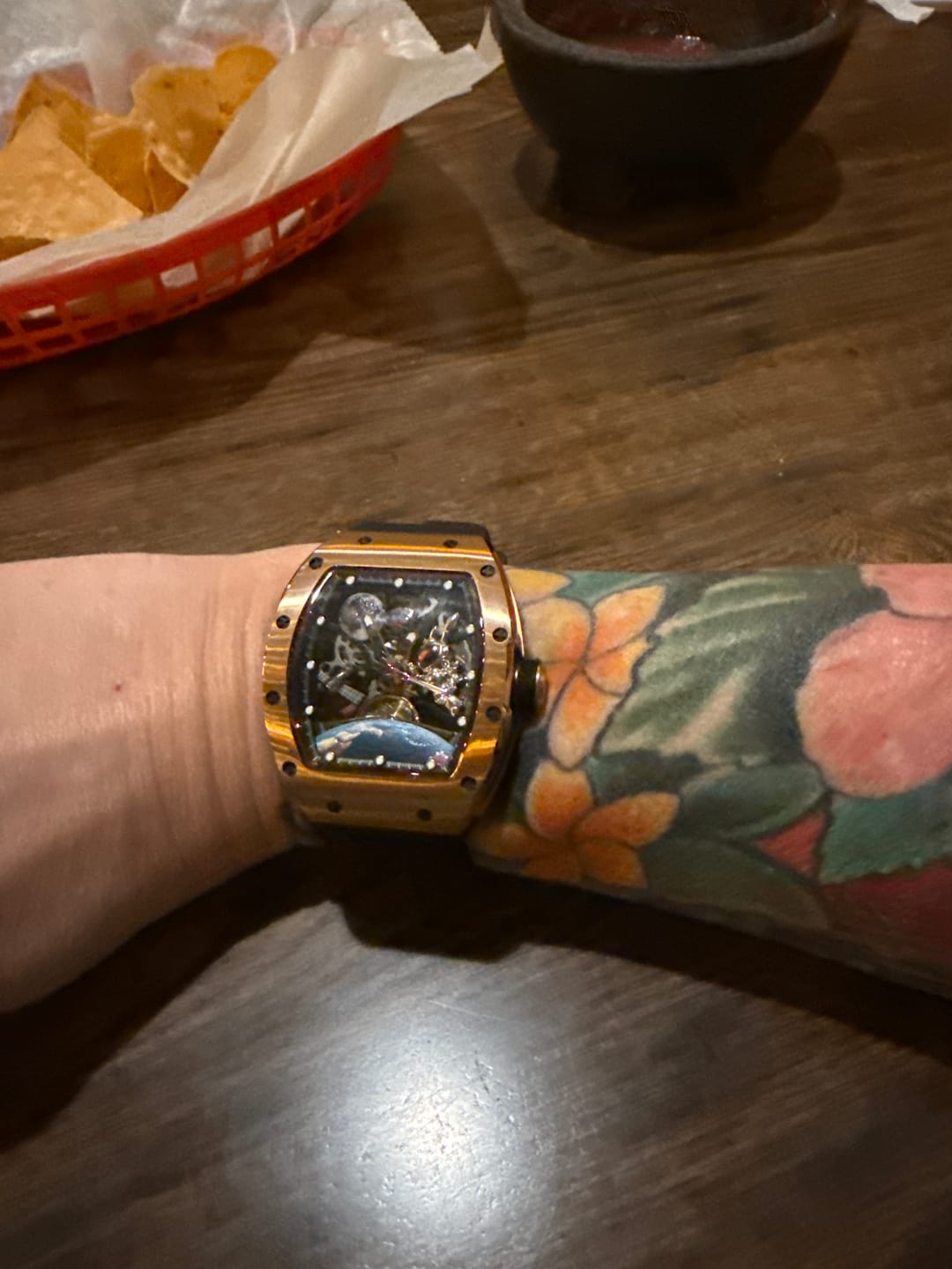 Customer photo review of New Luxury Design - Astronaut Series  Mechanical Watch ZW01
