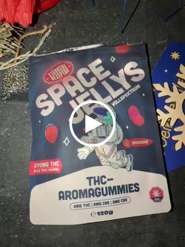 Customer video review of THC Spacejellies Vollspektrum