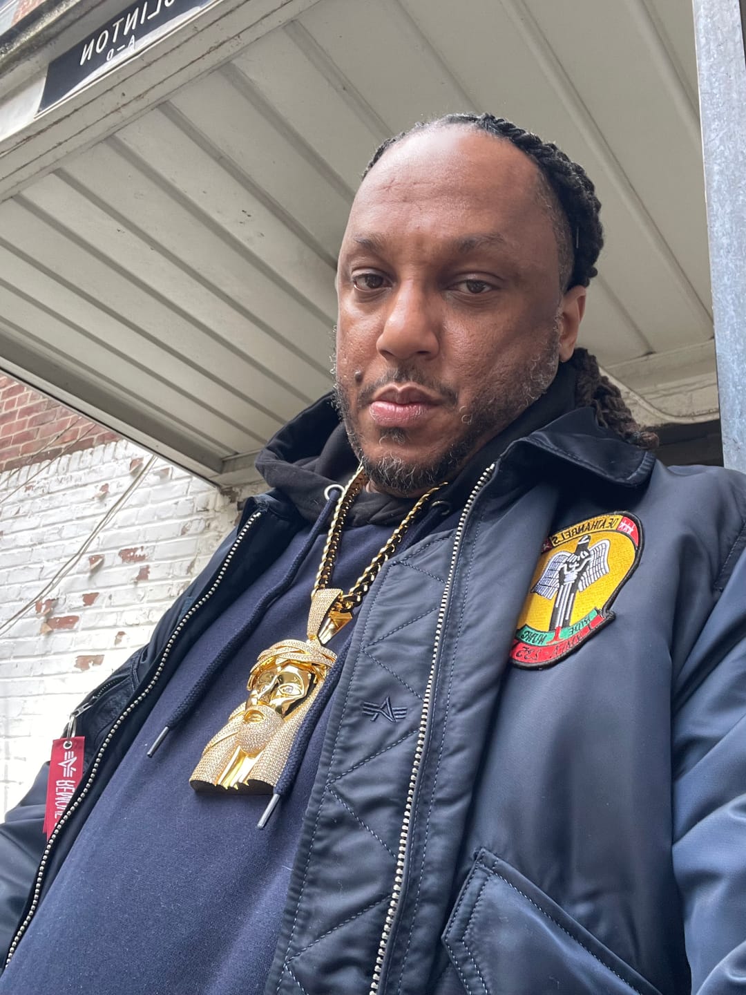 Customer photo review of 10-22mm Solid 18k Gold Plated Miami Cuban Link Chain