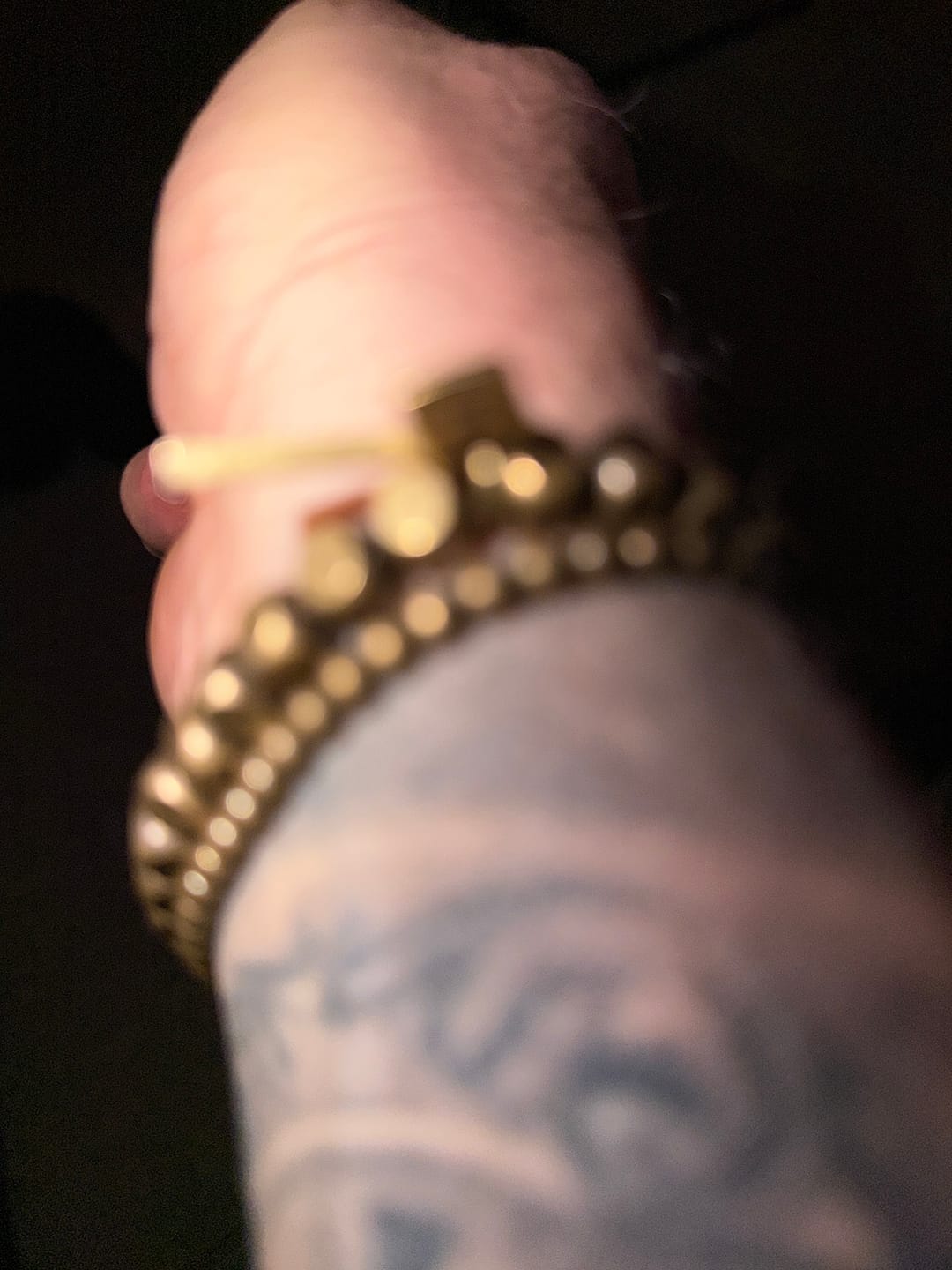 Customer photo review of Buddha Stones Kupfer Glück Reichtum Armband