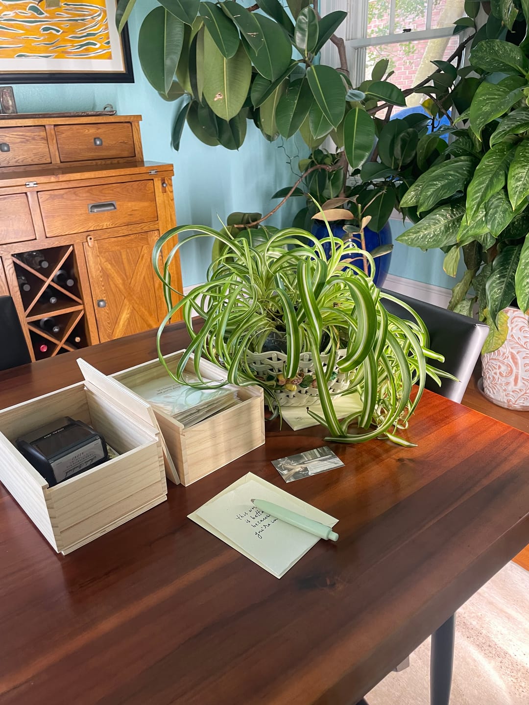 Customer photo review of keepsake stationery box