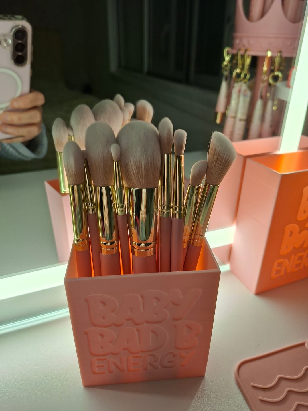 Customer photo review of P.Louise 10 Piece Full Face Brush Set