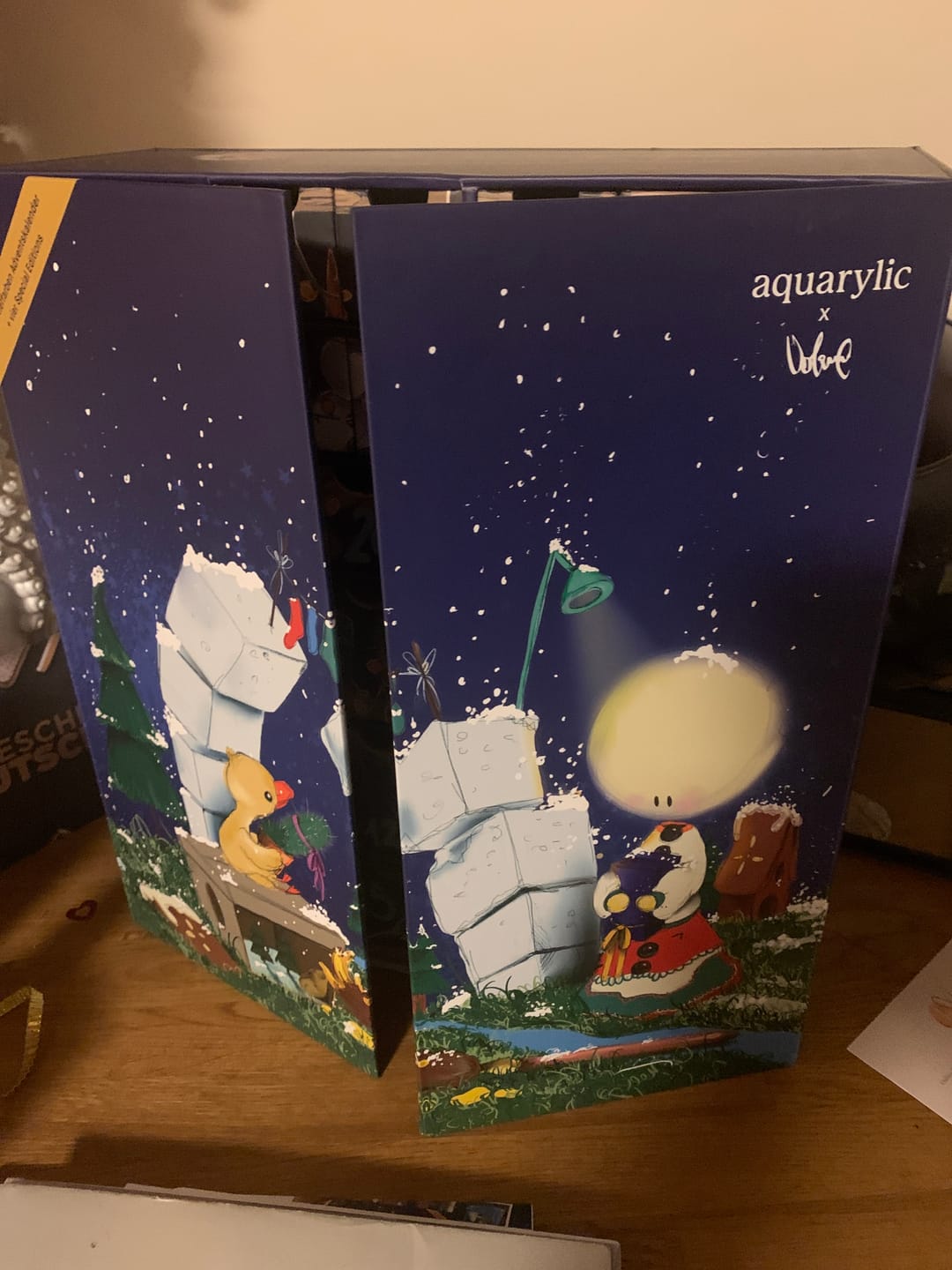 Customer photo review of Künstlerfarben Adventskalender 2025