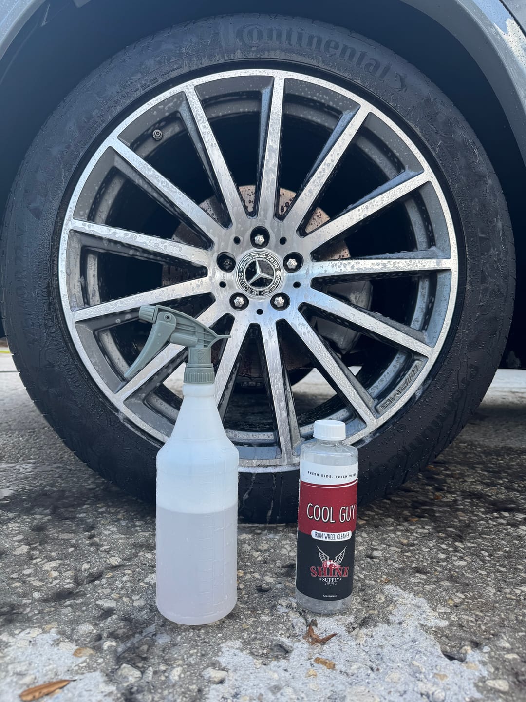 Customer photo review of Blank 32oz. Bottle w/ Chemical Sprayer