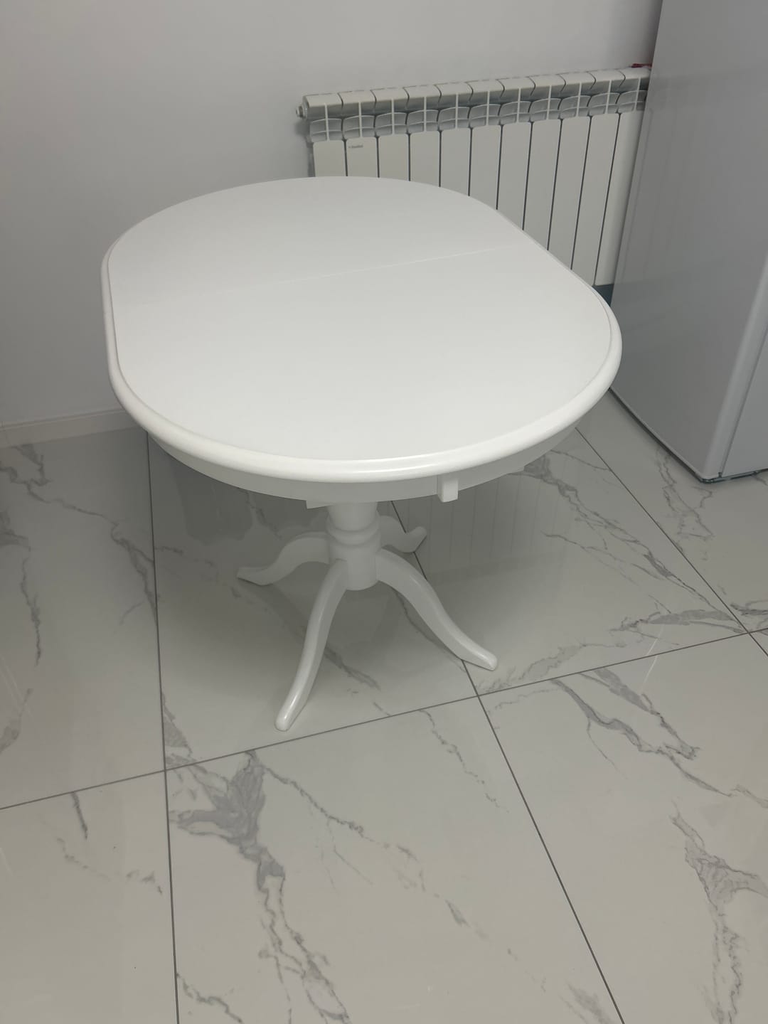 Customer photo review of Masa extensibila DELLO, alb, 100/129x70x75 cm