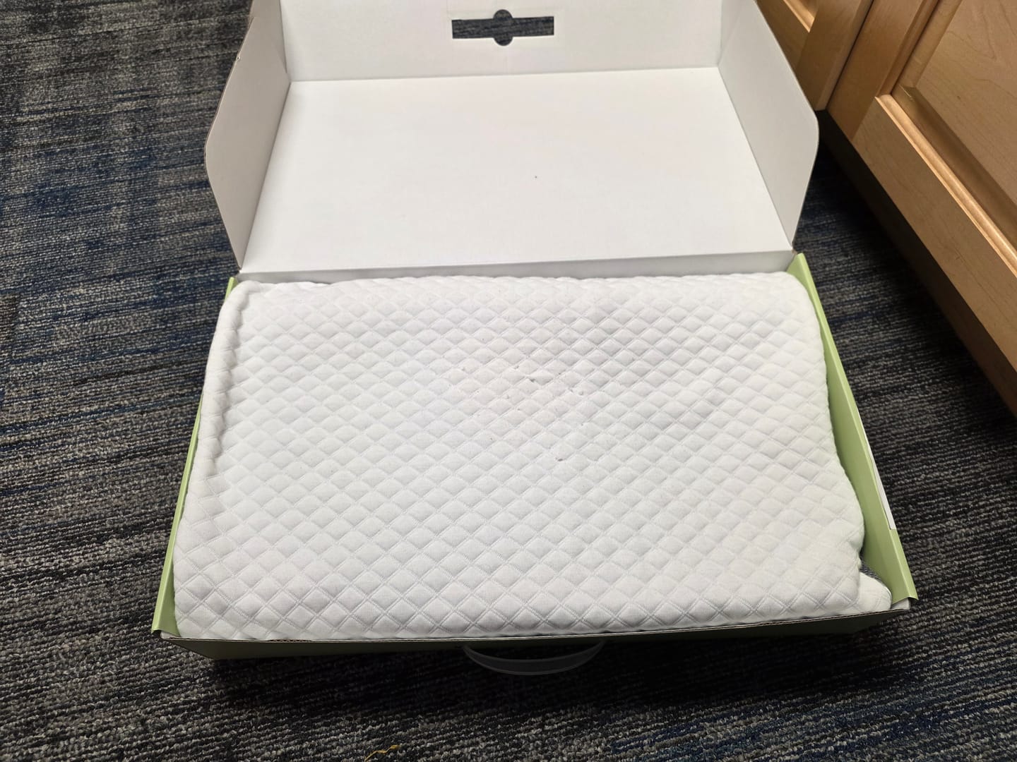 Customer photo review of Onyx AeroMatrix™ Pillow