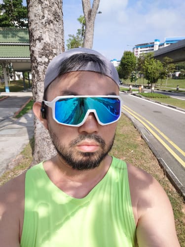 Customer photo review of Kapvoe X62 Color Polarized Sunglasses