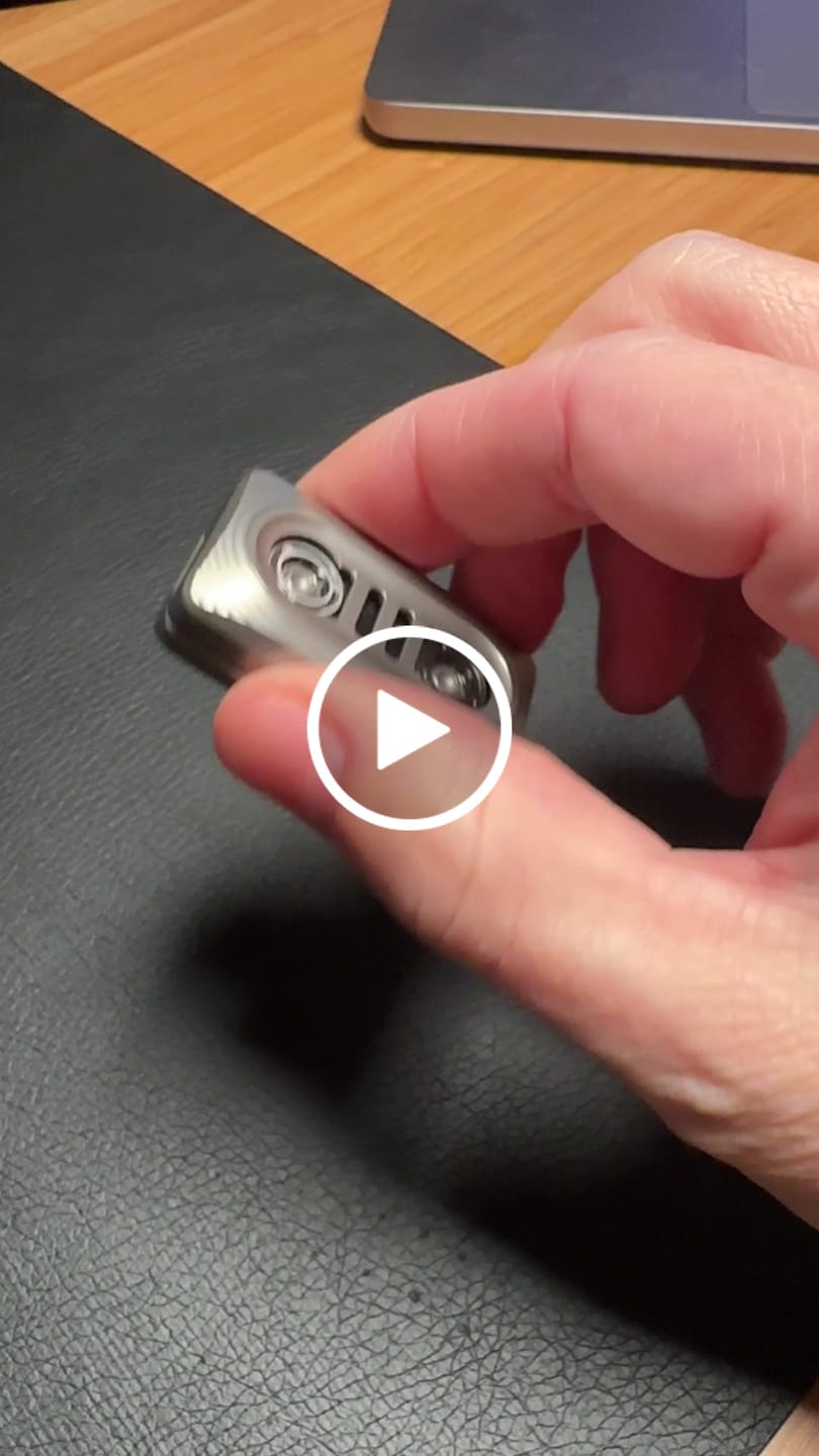 Customer video review of EDCell TAPEDRIVE Slider