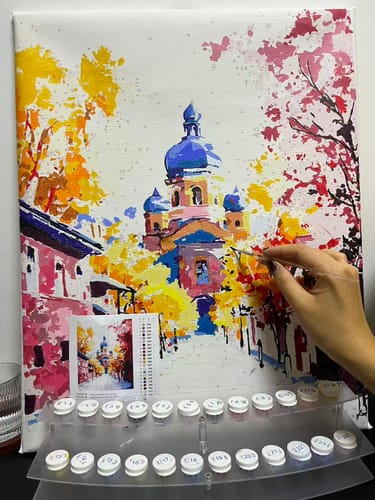 Customer photo review of Colorful street view