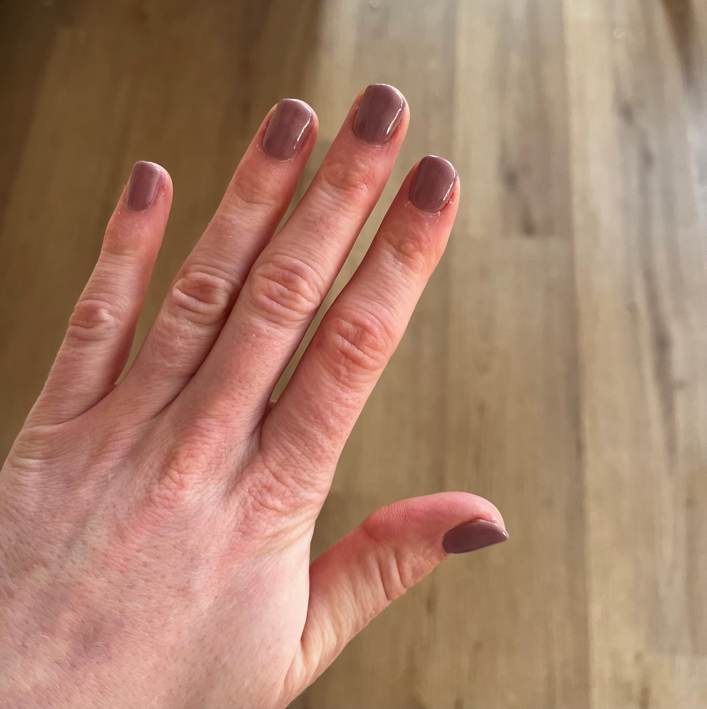 Customer photo review of Mocha Delight Dipping Powder