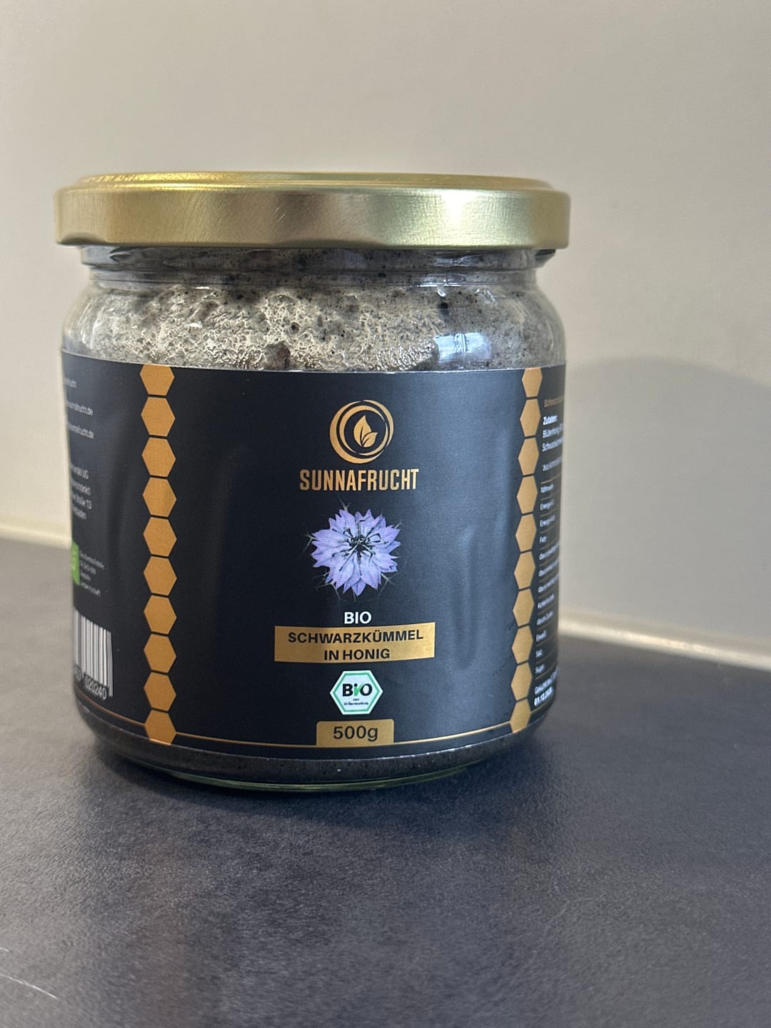 Customer photo review of Bio Schwarzkümmel in Honig | 500g