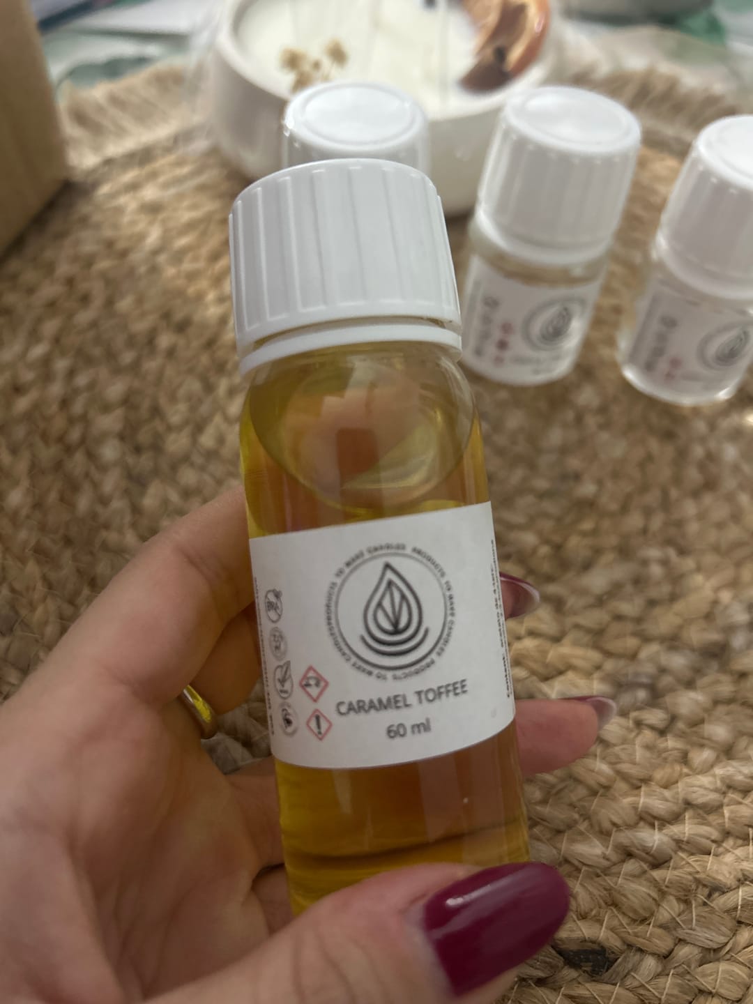 Customer photo review of Fragancia CARAMEL TOFEE