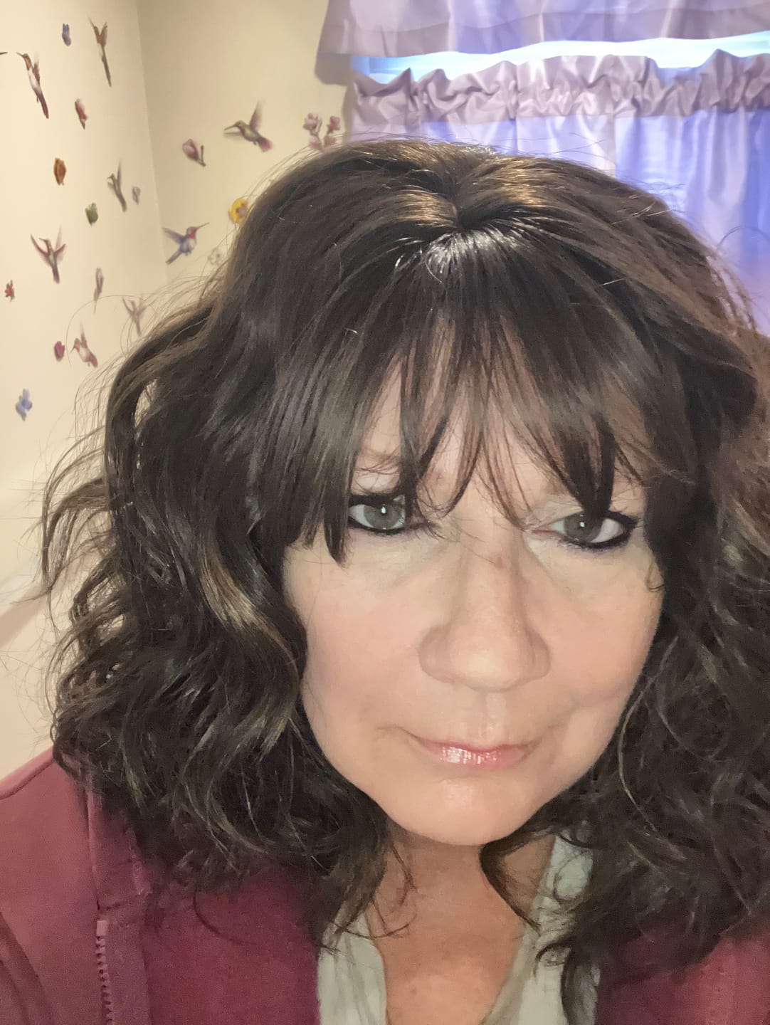 Customer photo review of Model Model Fullcap Wig DEBORAH
