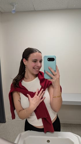 Customer photo review of Curves Bracelet - Gold