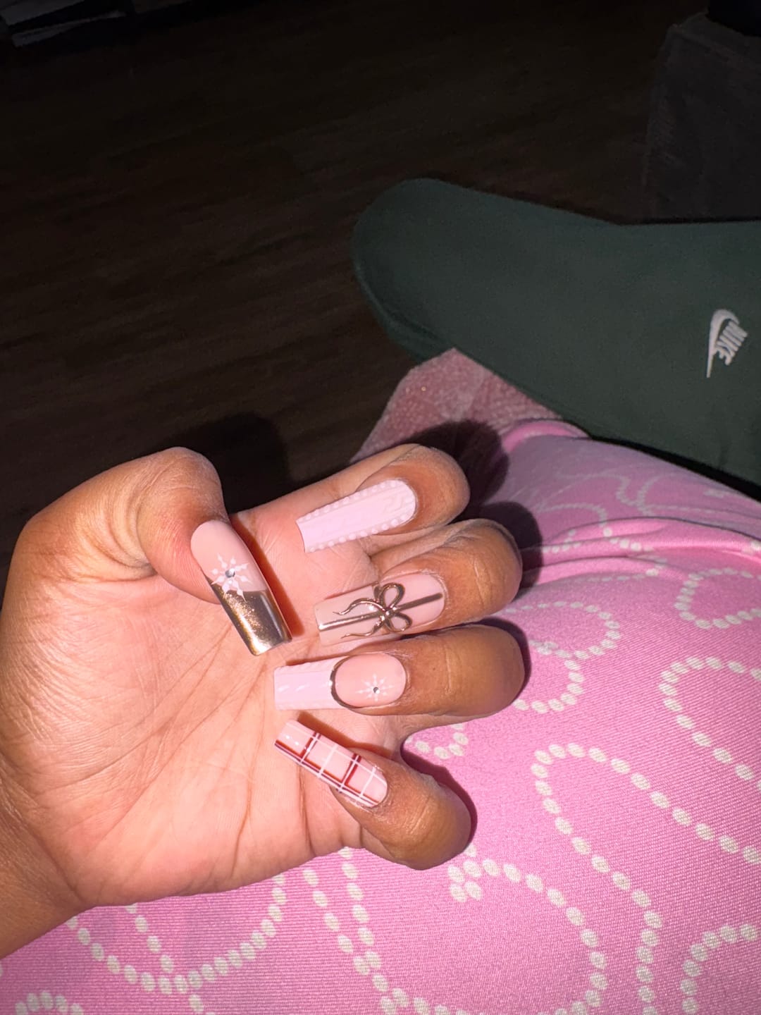 Customer photo review of Custom Nails