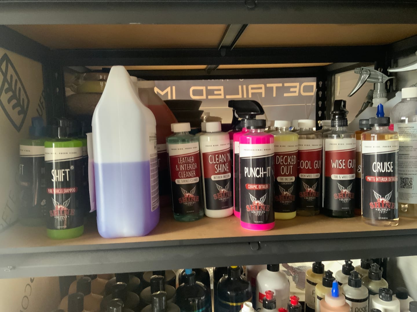 Customer photo review of "Shine Scents" Cruisin' - 16oz. w/ Black Sprayer
