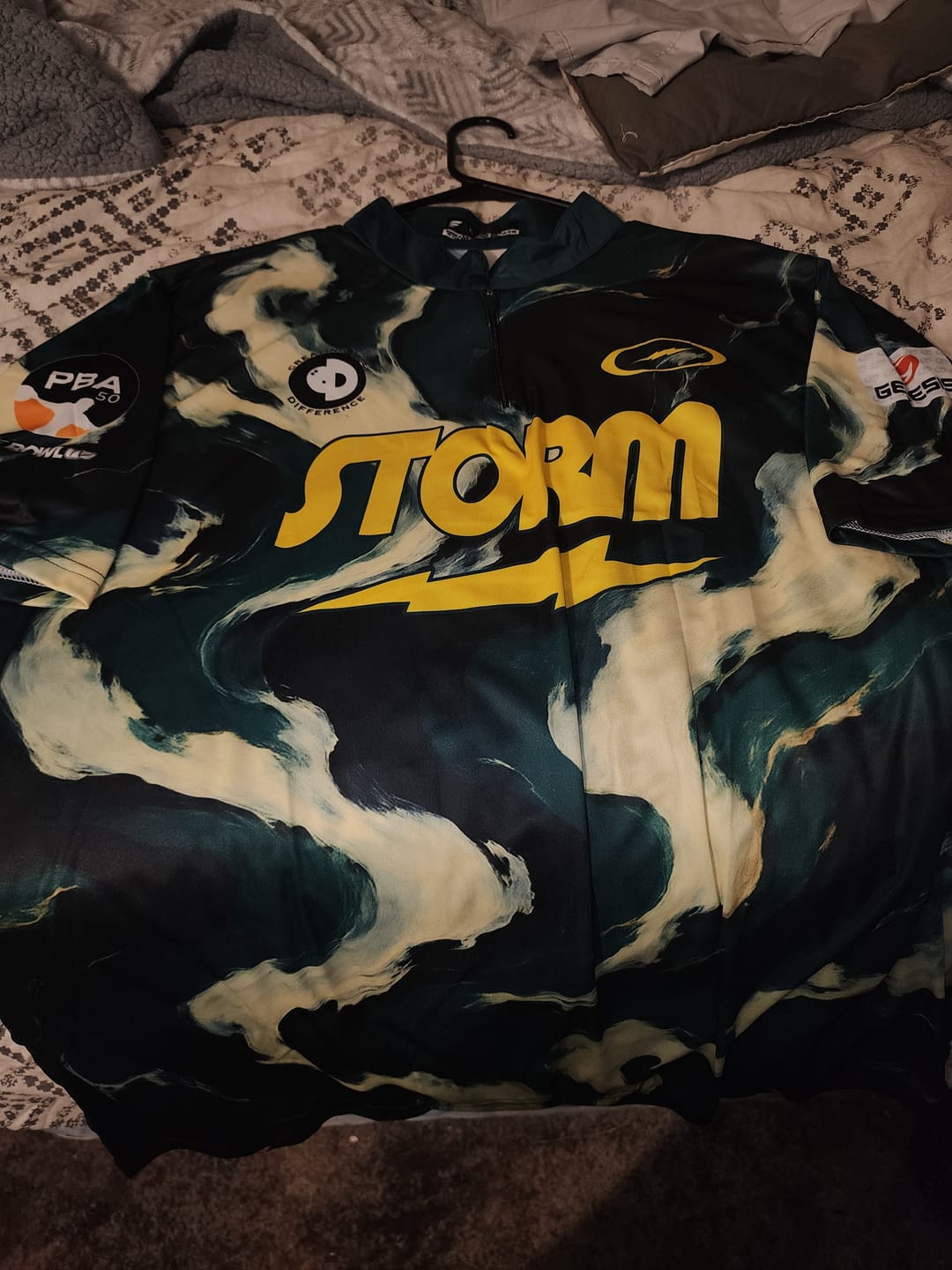Customer photo review of STORM - EQUINOX SOLID - BOWLING JERSEY