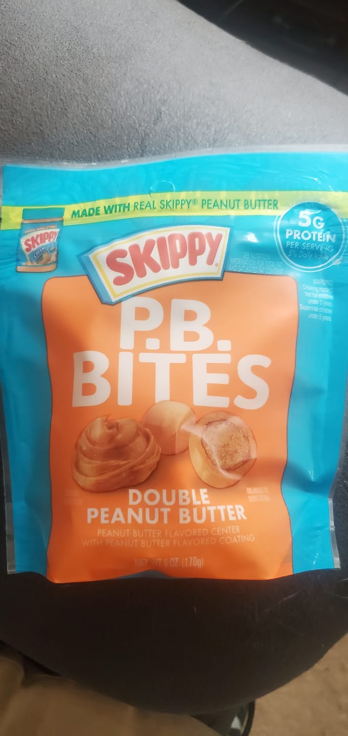 Customer photo review of Skippy Double Peanut Butter P.B. Bites 6 oz - 8 Pack