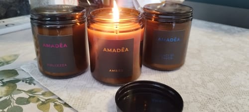 Customer photo review of Kit 3 Candele Amádea