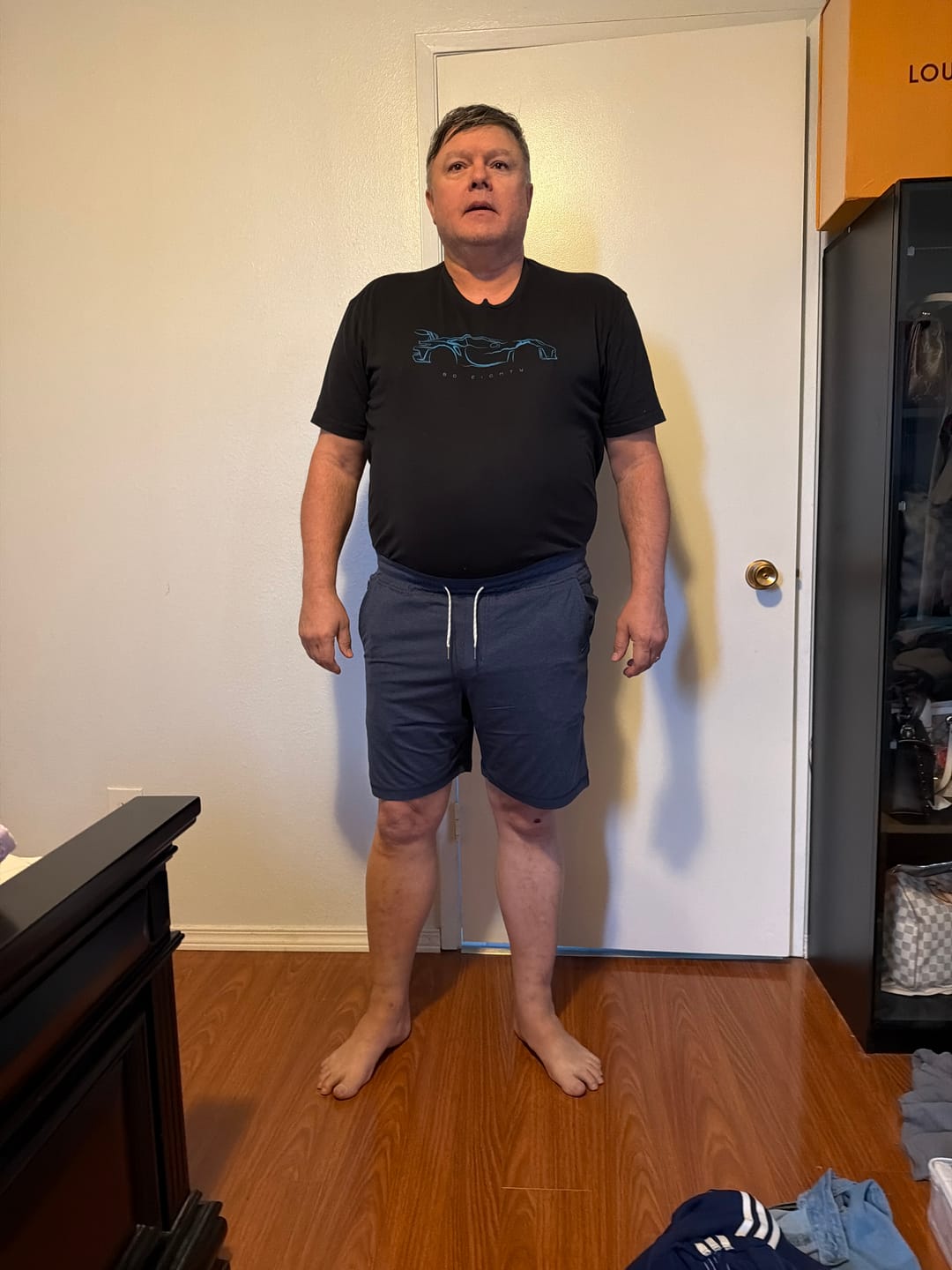 Customer photo review of 80Eighty® Midnight Blue Short