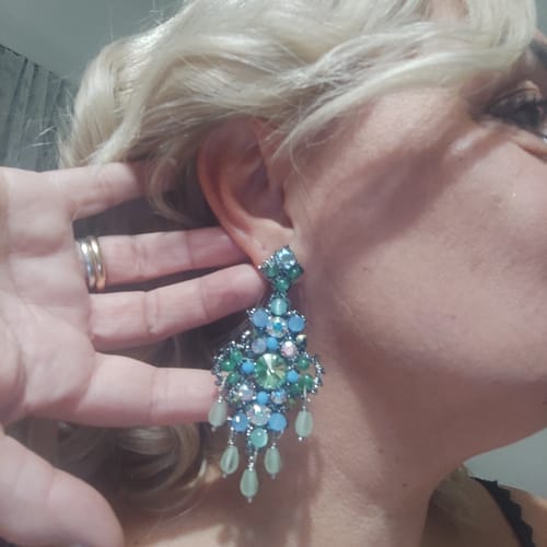 Customer photo review of Orecchini Virginia