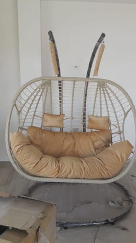 Customer photo review of كرسي أرجوحة - Swing Chair - ORN15
