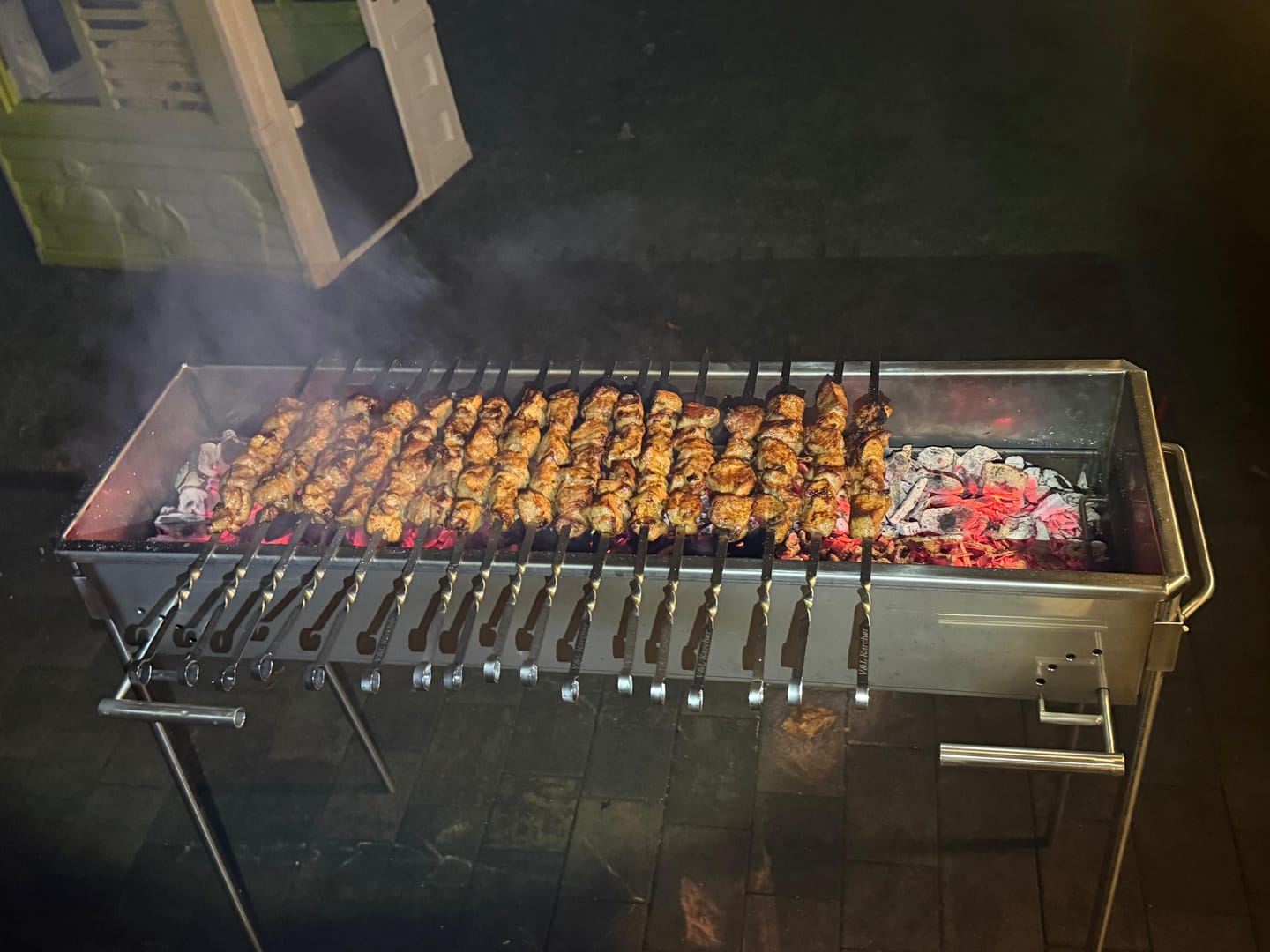 Customer photo review of Hähnchen-Schaschlik Original – zart mariniert & grillfertig | mySchaschlik