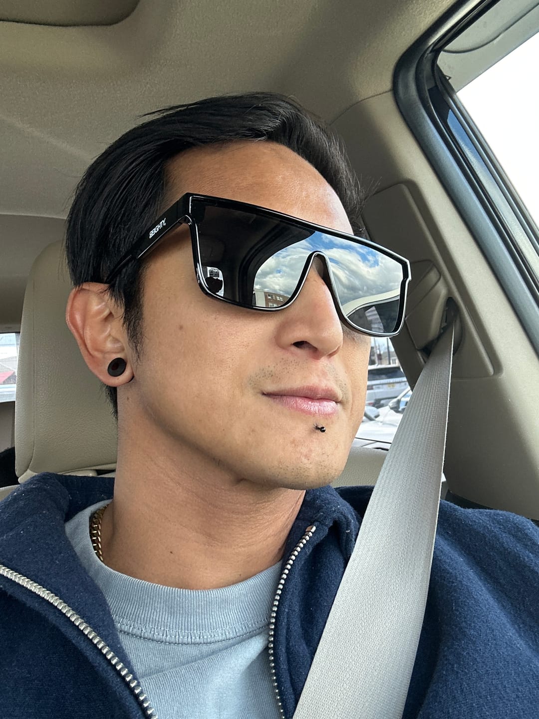 Customer photo review of 80Eighty® Polarized Murk Sunglasses