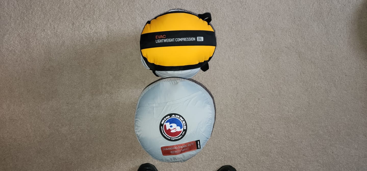 Customer photo review of Sea to Summit | Evac Compression Dry Bag