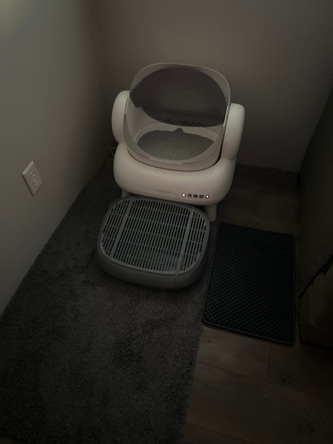 Customer photo review of Neakasa M1 Lite Plus Open-Top Self-Cleaning Cat Litter Box
