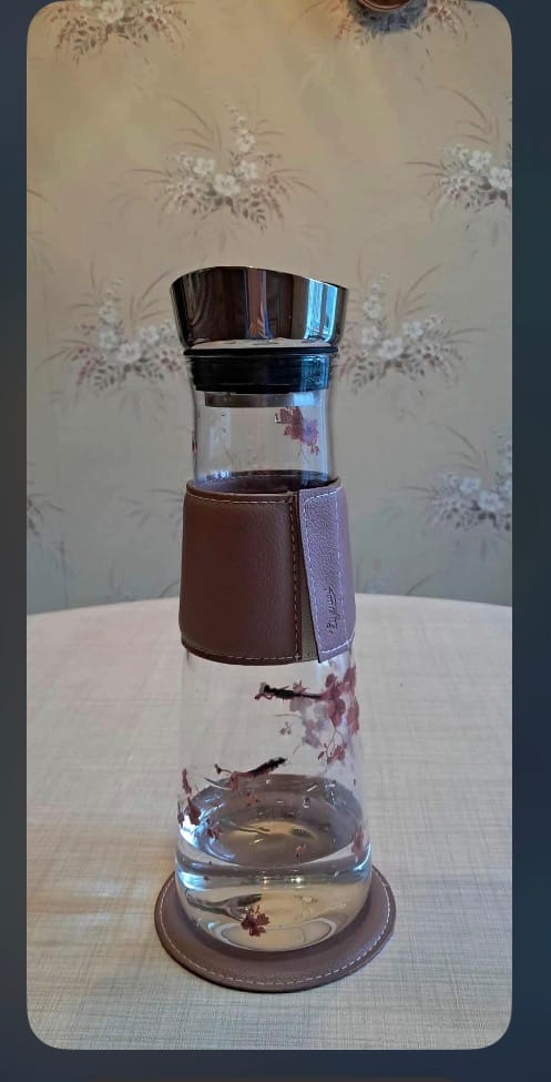 Customer photo review of Théière Verre Infuseur EVE Thé Cherry Blossom