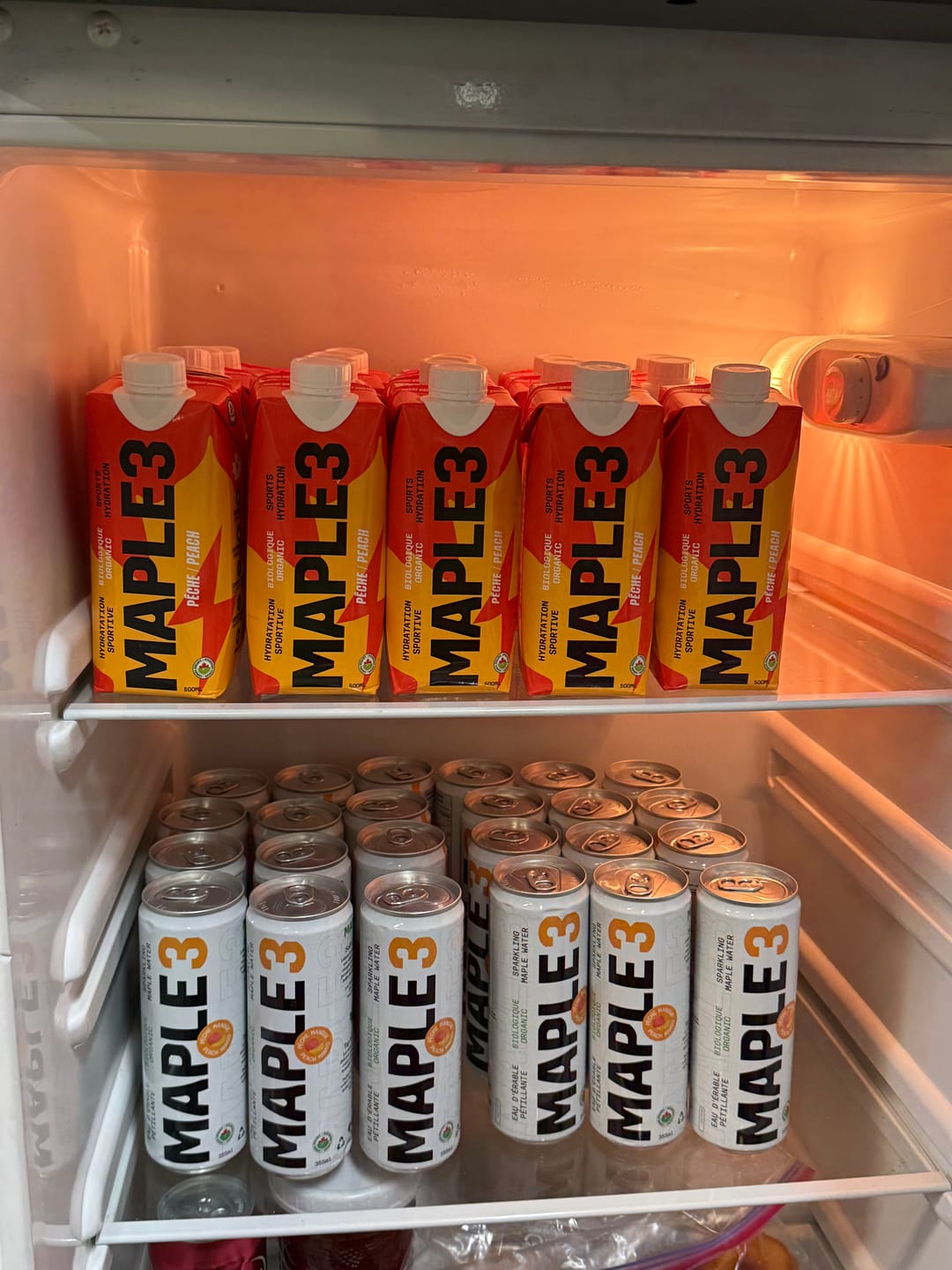 Customer photo review of Maple Water Sports Drink