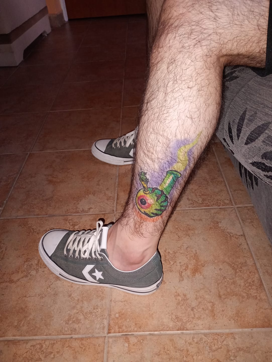 Customer photo review of Zapatillas Converse Star Player 76 Gris Verde