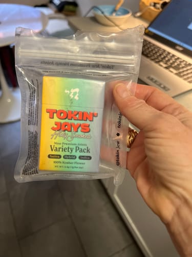 Customer photo review of Tokin' Jays Variety Pack