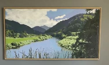 Customer photo review of Custom Landscape Paint By Numbers